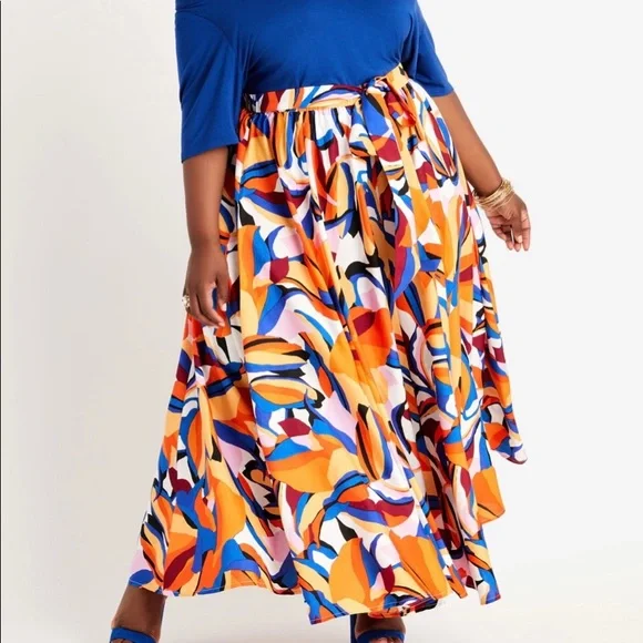 Ashley stewart maxi deals skirts